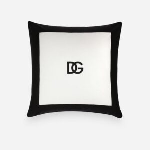 декоративна възглавница dolce gabbana dg logo cotton gabardine medium