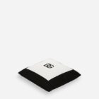 декоративна възглавница dolce gabbana dg logo cotton gabardine small
