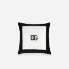 декоративна възглавница dolce gabbana dg logo cotton gabardine small