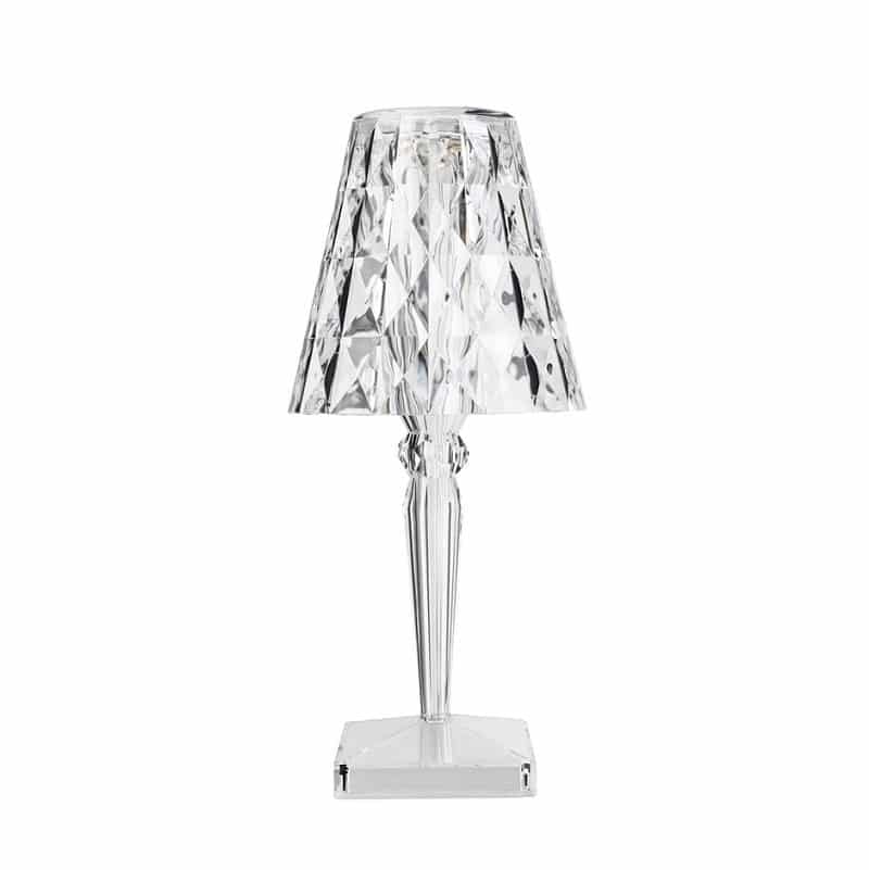 nastolna-lampa-big-battery-crystal-kartell настолна лампа kartell big battery crystal