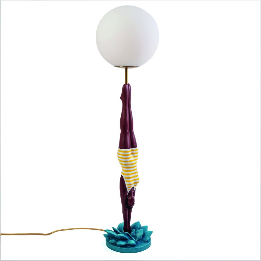 настолна лампа seletti diver yellow