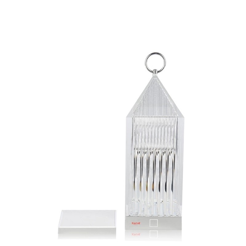 настолна лампа kartell lantern crystal