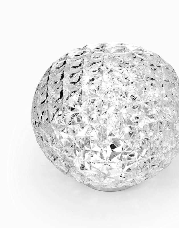 настолна лампа kartell mini planet transparent