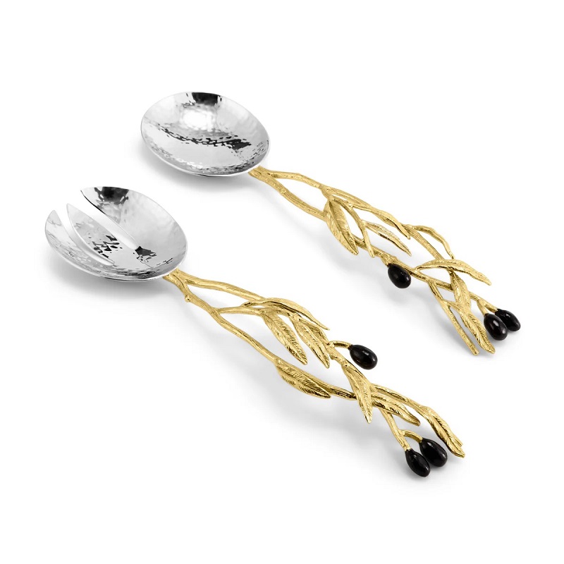 pribori-za-servirane-olive-branch-serving-set-michael-aram прибори за сервиране michael aram olive branch serving set