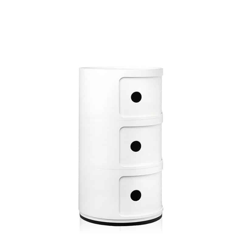 шкаф kartell componibili classic 3 elements white