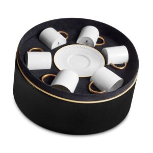 чаши за кафе l'objet neptune espresso сет 6 броя