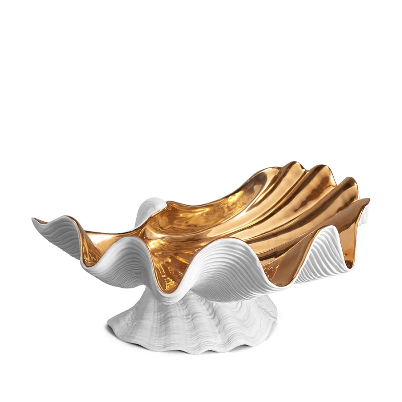 kupa-neptune-x-large-white-gold-lobjet купа l'objet neptune x-large white gold