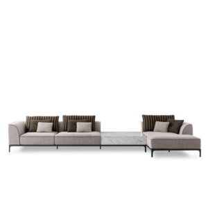 диван с маса за кафе fendi casa five 3 seats with chaise longue