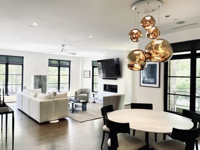полилей tom dixon melt led gold large round pendant system