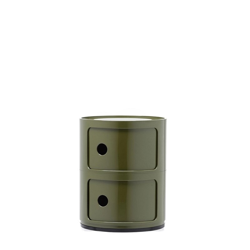 shkaf-componibili-classic-2elements-green-kartell шкаф kartell componibilli classic 2 elements green