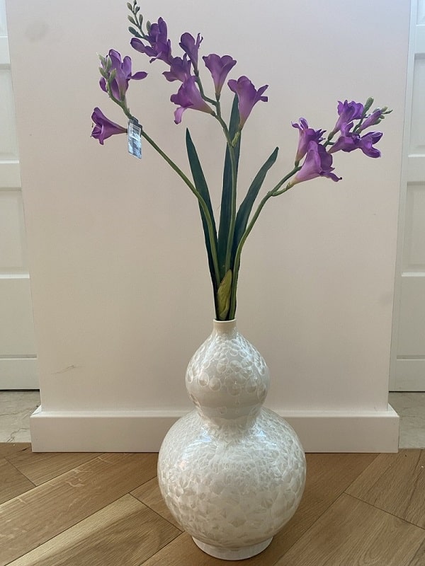 цвете silk-ka freezia spray violet 81cm