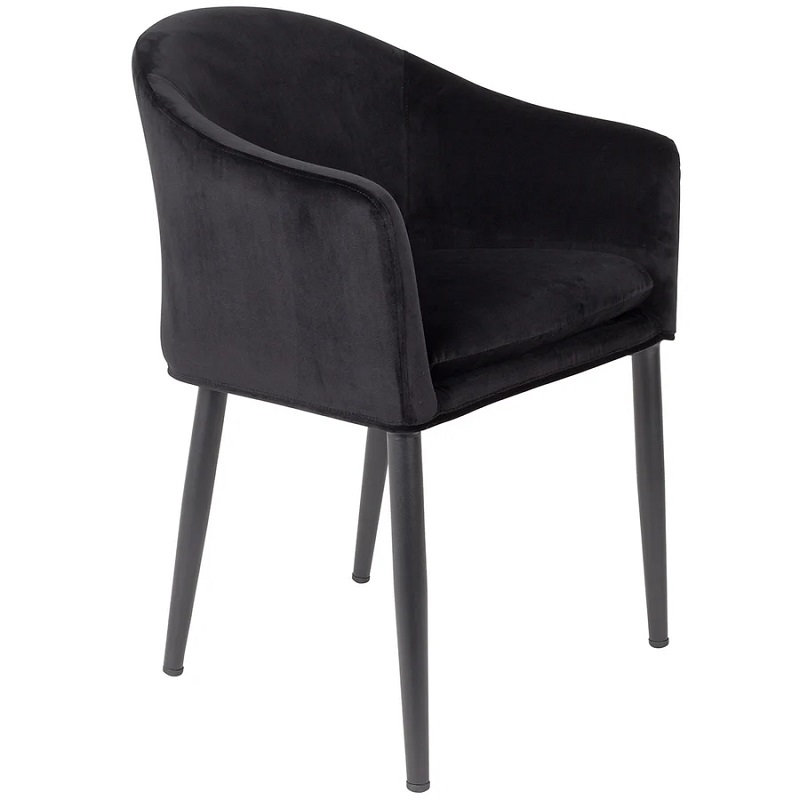 kreslo-catelyn-black-white-label-living кресло white label living catelyn black