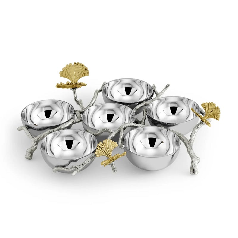 kupi-butterfly-ginkgo-luxe-seder-plate-michael-aram купи michael aram butterfly ginkgo luxe seder plate