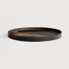 поднос ethnicraft bronze organic l