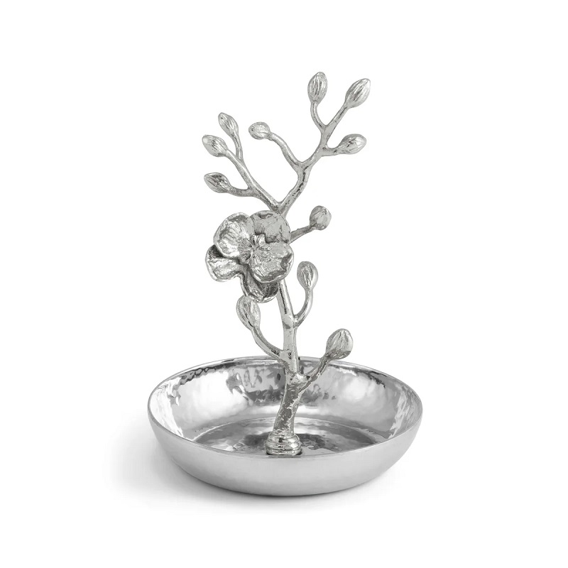 dekorativna-kupa-white-orchid-ring-catch-michael-aram декоративна купа michael aram white orchid ring catch
