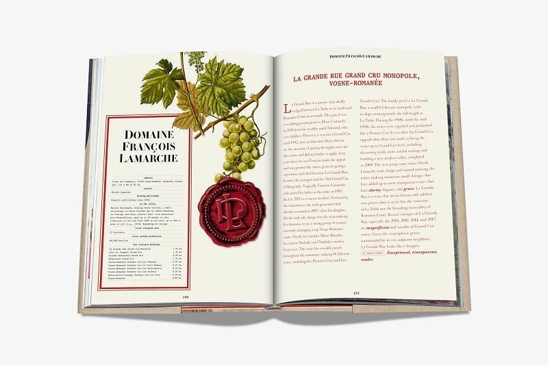 книга assouline the 100 burgundy