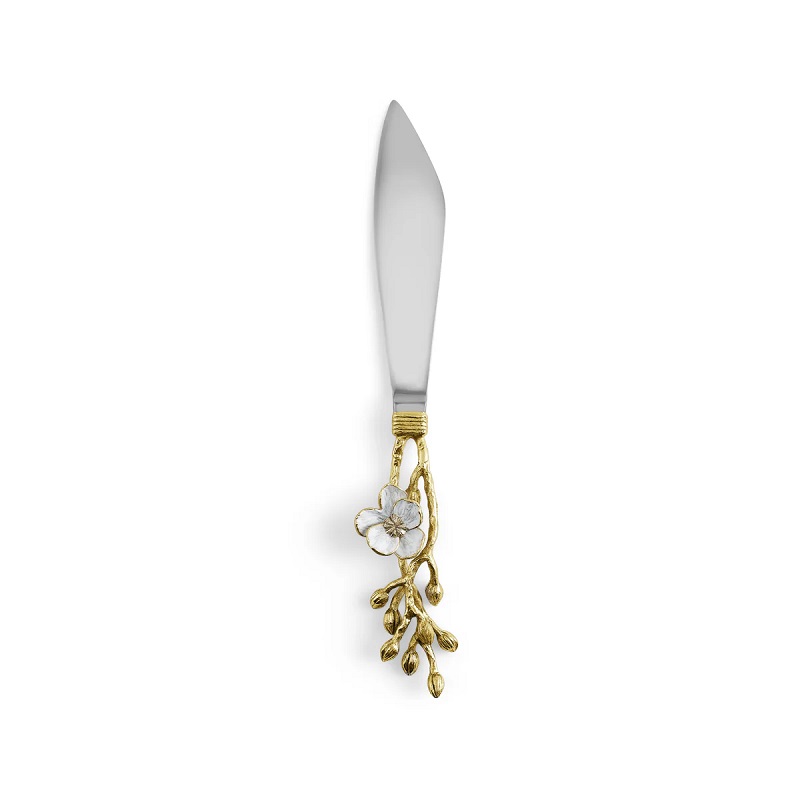 нож за торта michael aram orchid wedding cake knife