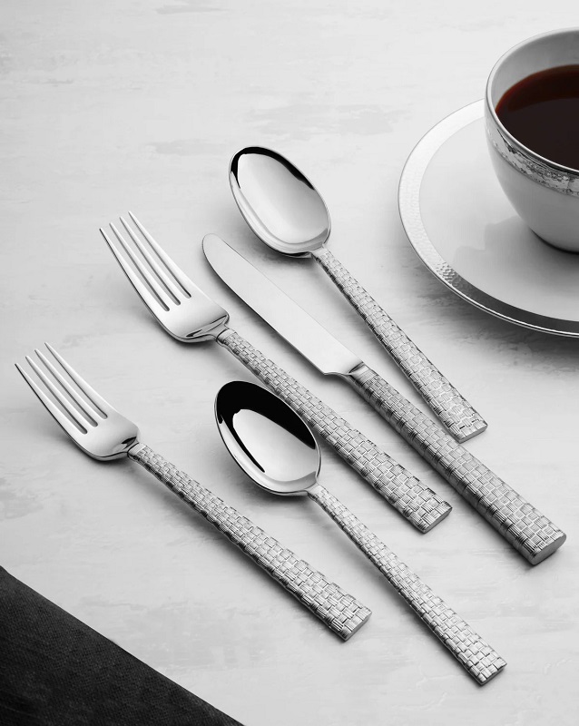 прибори за храна michael aram palm silver