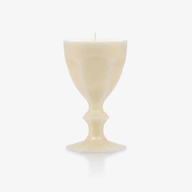 svesht-harcourt-glass-ivory-baccarat свещ baccarat harcourt glass ivory