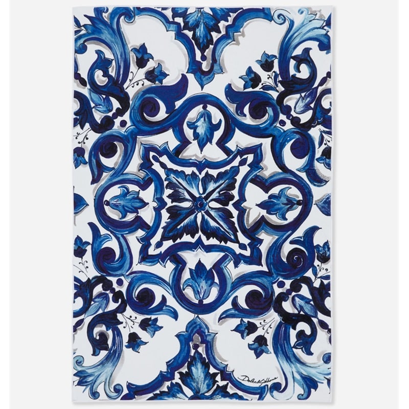 havliena-kurpa-blu-mediterraneo-terry-cotton-dolce-gabbana хавлиена кърпа dolce and gabbana blu mediterraneo terry cotton