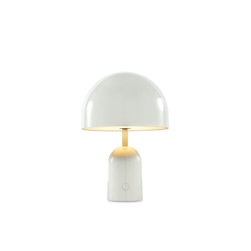 nastolna-lampa-bell-portable-led-grey-tom-dixon настолна лампа tom dixon bell portable led grey