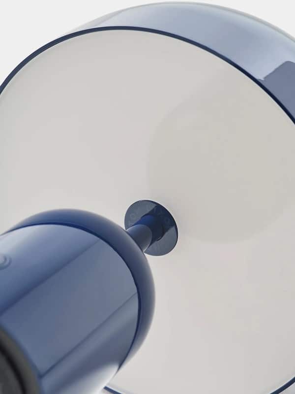 настолна лампа tom dixon bell portable led indigo