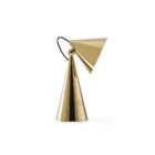настолна лампа tom dixon pose portable gold