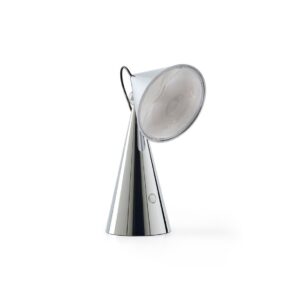 настолна лампа tom dixon pose portable silver