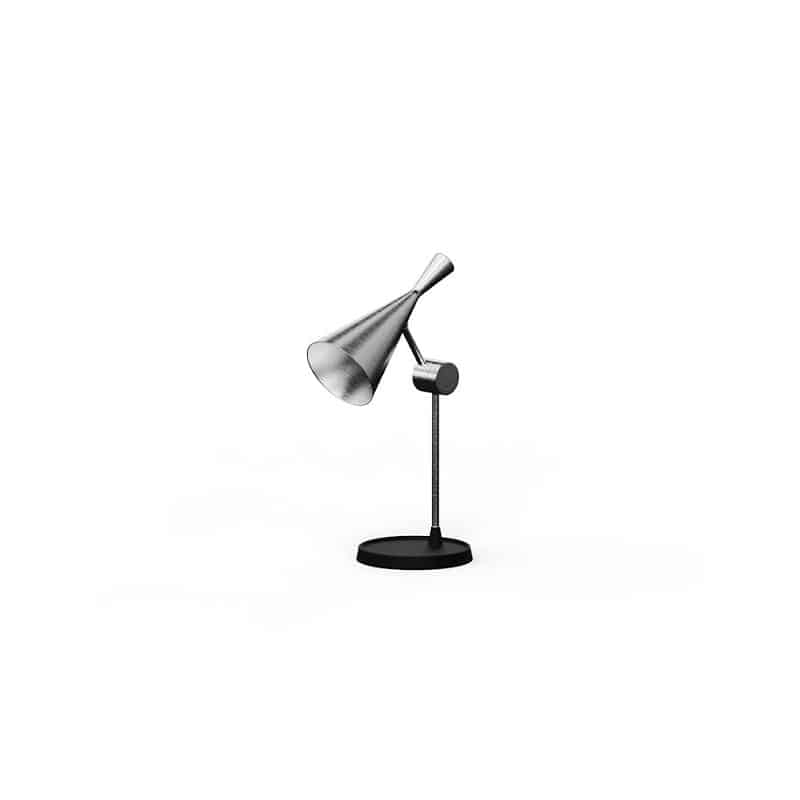 nastolna-lampa-unbeaten-aluminium-led-tom-dixon настолна лампа tom dixon beat unbeaten aluminium led