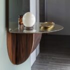 огледало с подвижен плот mogg brame oval oxidized
