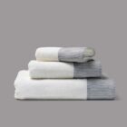 хавлиена кърпа frette graphite border milk black