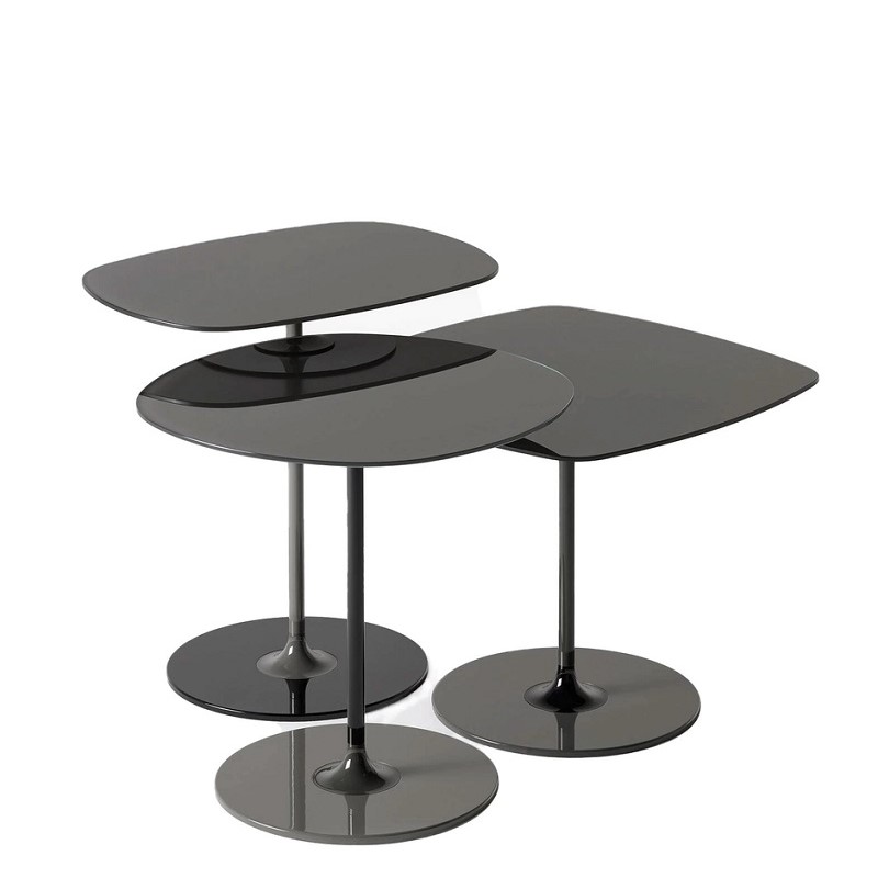 komplekt-pomoshtni-masi-thierry-black-kartell комплект помощни маси kartell thierry black