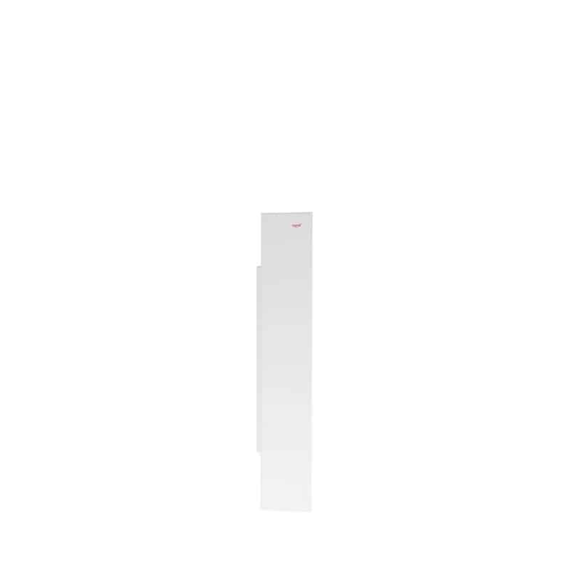 огледало kartell only me square glossy white