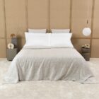 покривка за легло frette luxury grove milk naturale