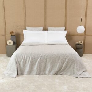 покривка за легло frette luxury grove milk naturale