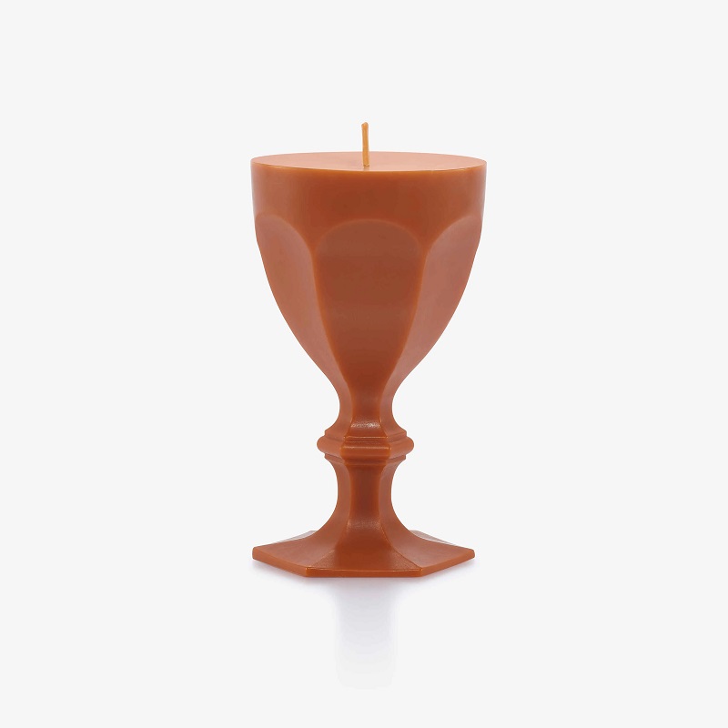 svesht-harcourt-glass-orange-baccarat свещ baccarat harcourt glass orange