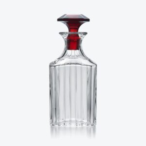 декантер за уиски baccarat harmonie square red