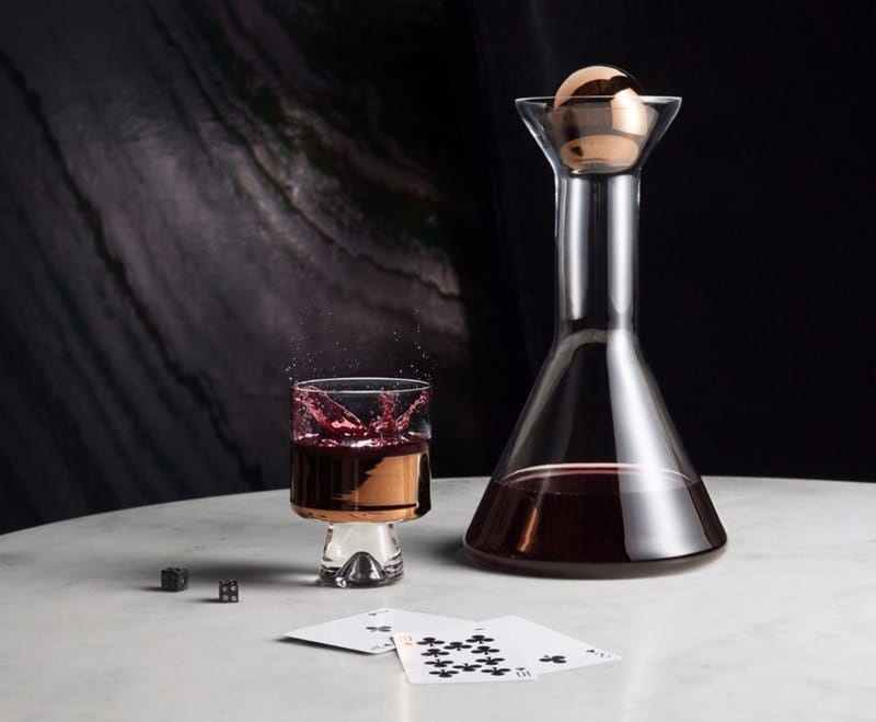 ниски чаши tom dixon tank low ball copper x2