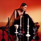 свещ baccarat harcourt glass black