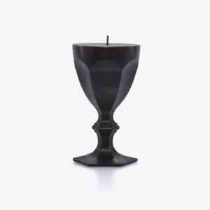 свещ baccarat harcourt glass black