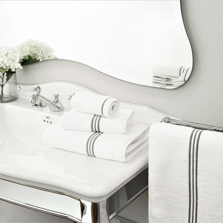 комплект хавлиени кърпи frette triplo bourdon white slate grey
