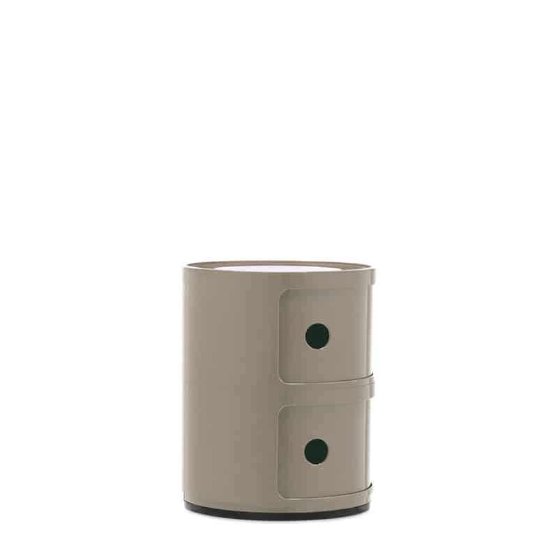шкаф kartell componibili new colors 2 elements taupe