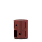 шкаф kartell componibili new colors 2 elements burgundy