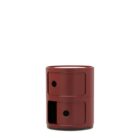шкаф kartell componibili new colors 2 elements burgundy