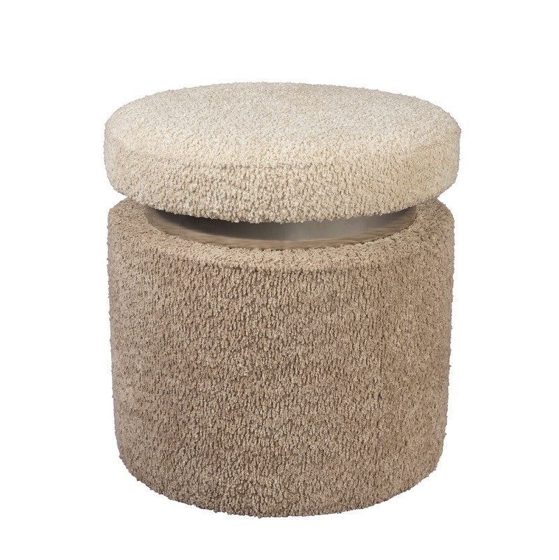 taburetka-sen-beige-dutchbone табуретка dutchbone sen beige