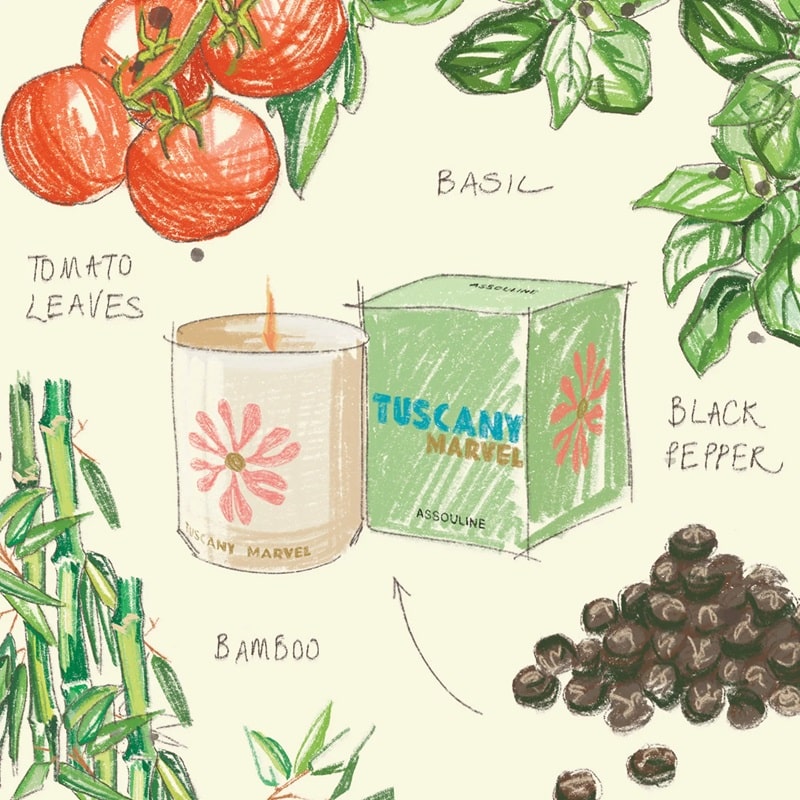 свещ assouline tuscany