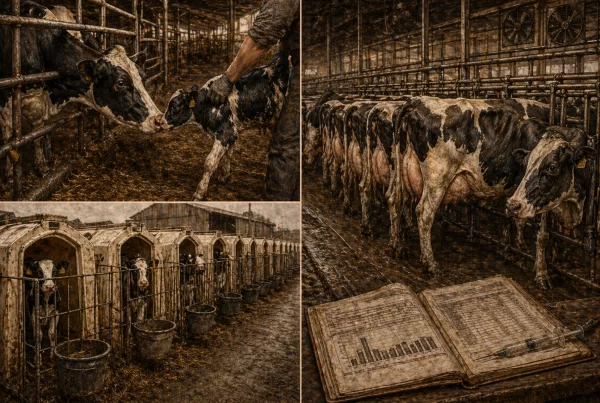 Човешкото отношение към млечните крави Human treatment of dairy cows