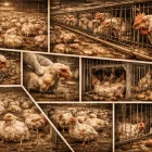 Страдание на домашните птици Poultry suffering