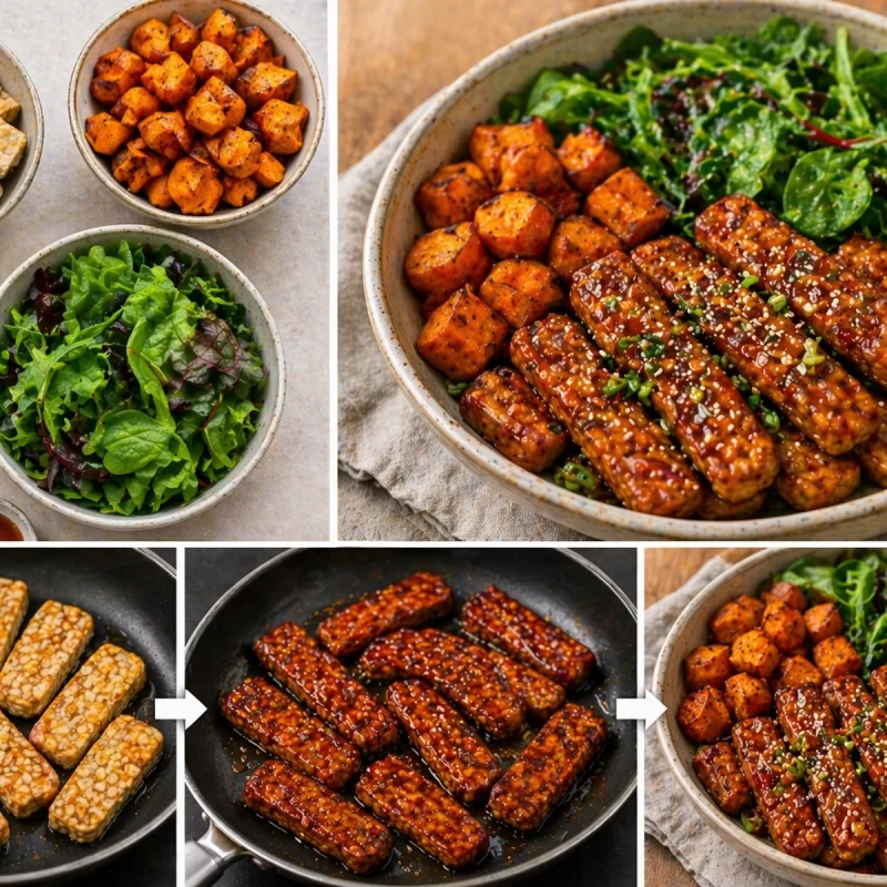 Купа с темпе Буда Buddha Tempeh Bowl